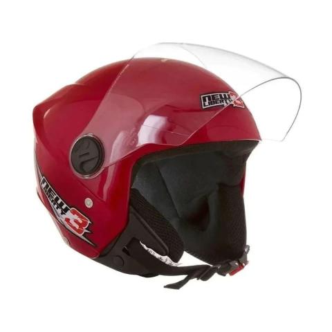 CASCO ABIERTO PRO TORK LISO ROJO M