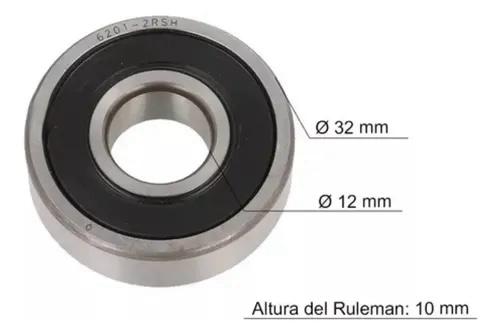 RULEMAN 6201 KBN (RUEDA CICLOMOTOR) NRO412