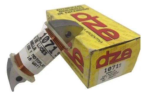 BOBINA LUZ ZANELLA PLATINO 6V DZE NRO389
