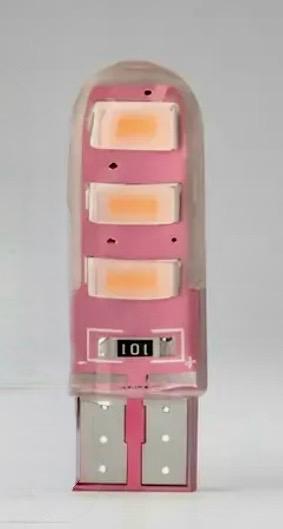 LAMPARA/FOCO T10 LED SILICONA ROSA