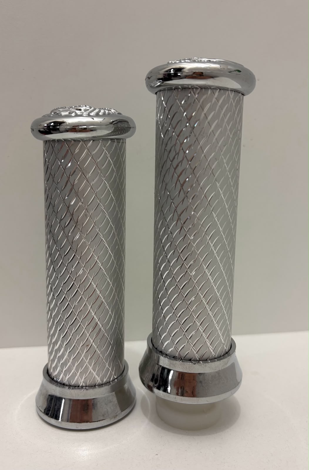 PUÑO ALUMINIO PLATA NRO905