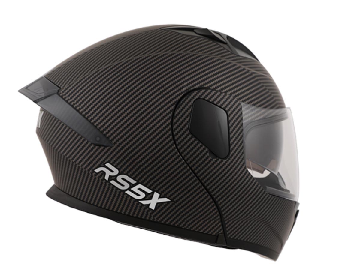 CASCO REBATIBLE RS5X CARBON LOOK MATE HANK L