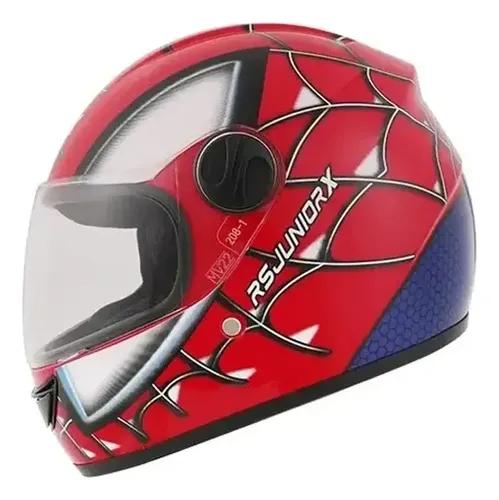 CASCO NIÑO HAWK SPIDERMAN ROJO BRILLANTE 