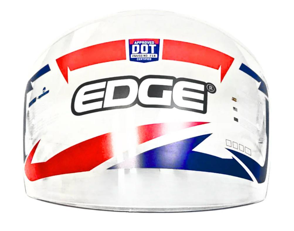 VISOR CASCO EDGE INTEGRAL CRISTAL NRO824
