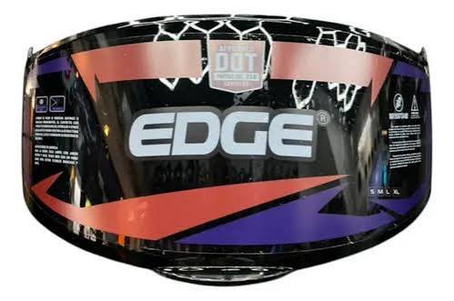VISOR CASCO EDGE REBATIBLE FUME NRO824