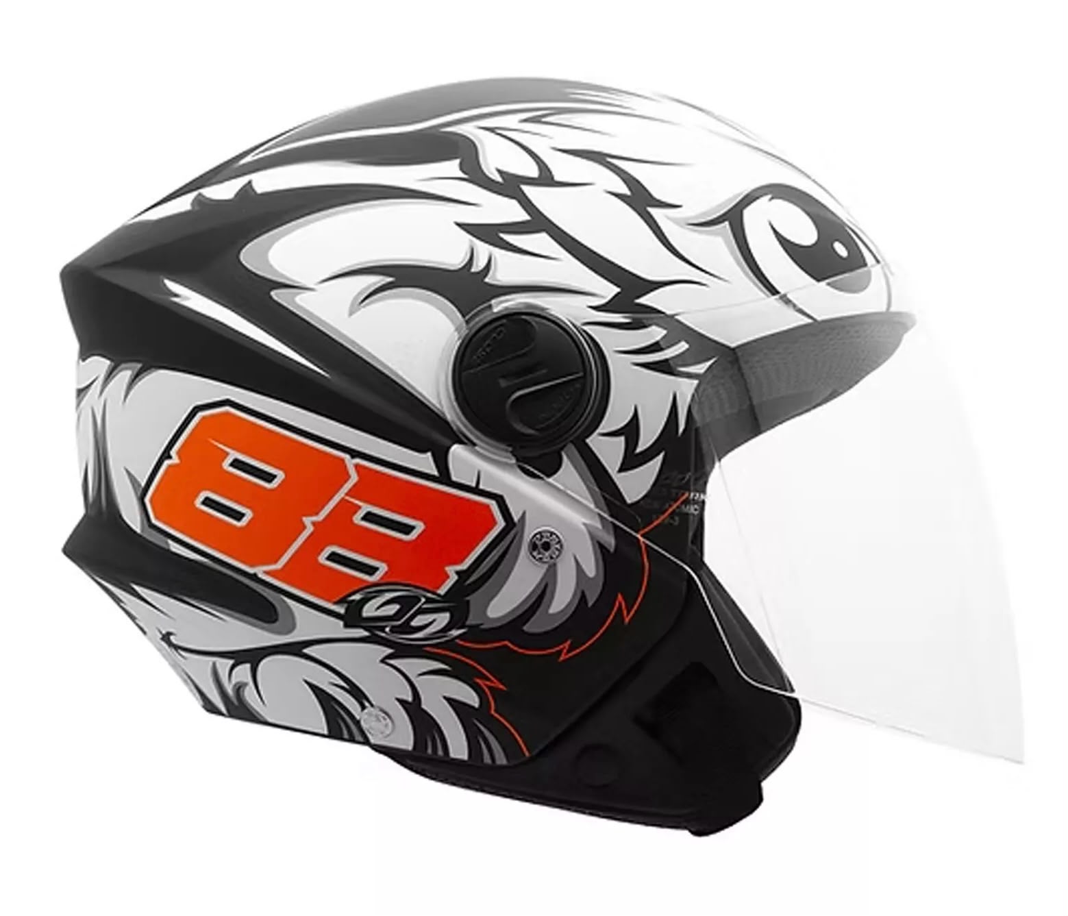 CASCO ABIERTO PRO TORK GP88 NEGRO S