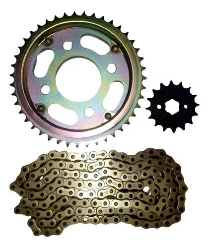 KIT TRASMISION HONDA CG TITAN 150 WSTANDARD CADENA CORONA PIÑON