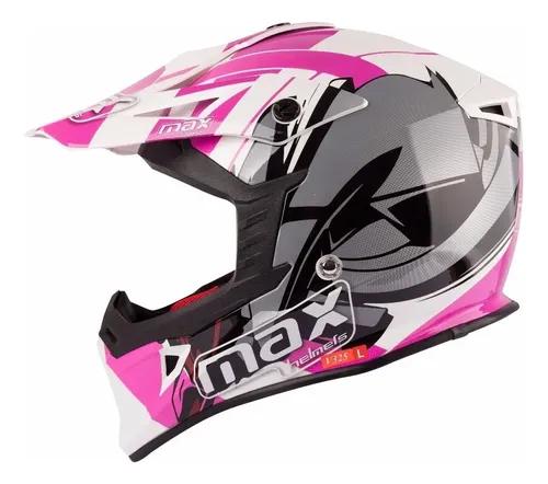 CASCO CROSS MAX ROSA