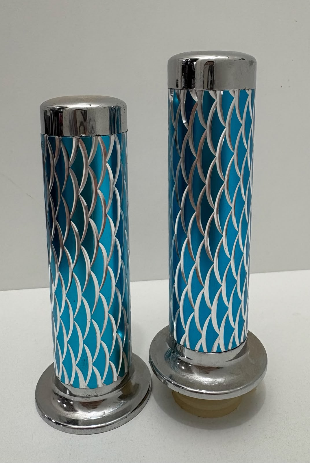 PUÑO ALUMINIO CELESTE