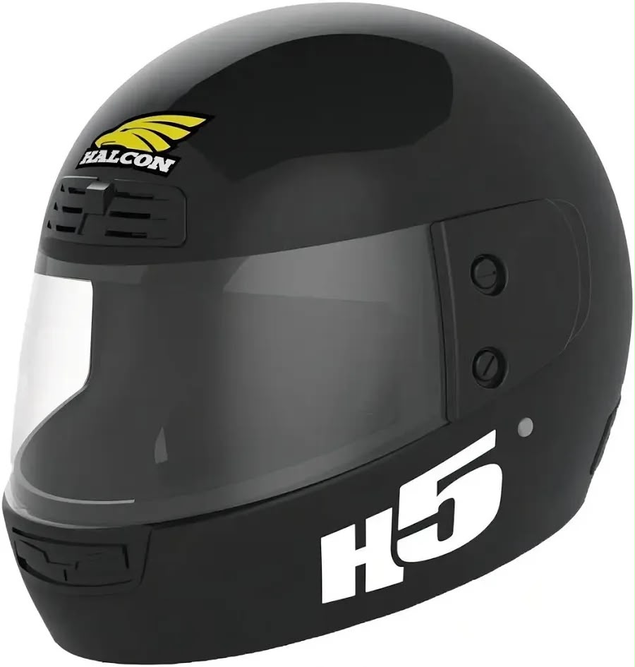CASCO INTEGRAL H5 NEGRO L