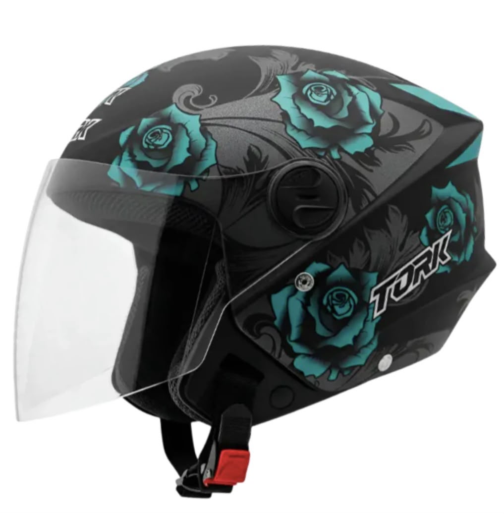 CASCO ABIERTO  PRO TORK FLOWER AZUL M