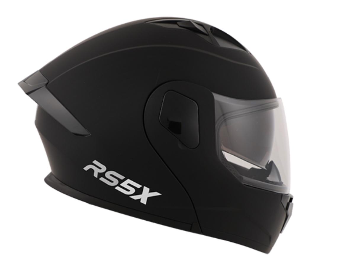 CASCO REBATIBLE RS5X NEGRO MATE HANK L