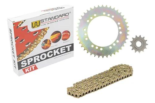 KIT TRASMISION YAMAHA XTZ 250 WSTANDARD CADENA CORONA PIÑON