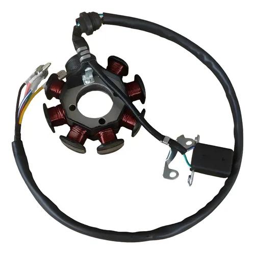ESTATOR ZANELLA RX 150 8 BOBINA 3 AGUJERO DZE NRO