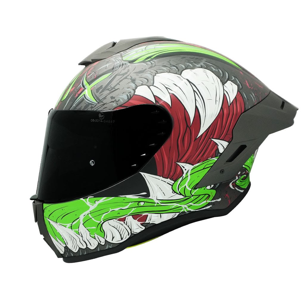 CASCO INTEGRAL EDGE DOT/ECE SHANGHAI MONSTER GREEN L
