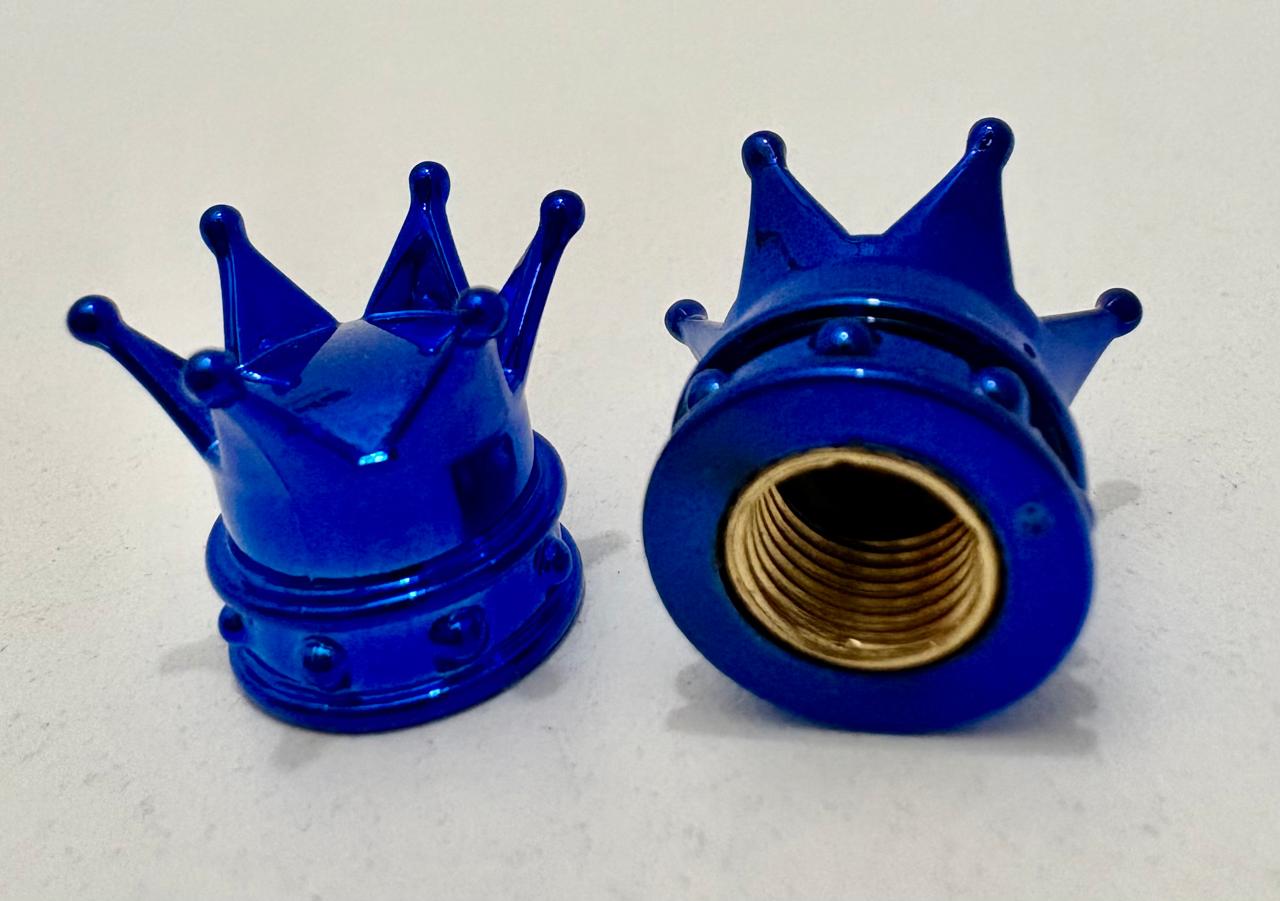 TAPON VALVULA RUEDA CORONA AZUL